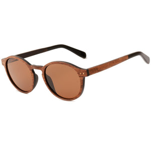 Erie - Layered Wood Sunglasses