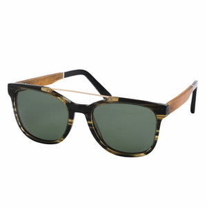 Antero Acetate/Wood Sunglasses
