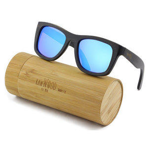 Lakers - Dark Bamboo Wood Sunglasses